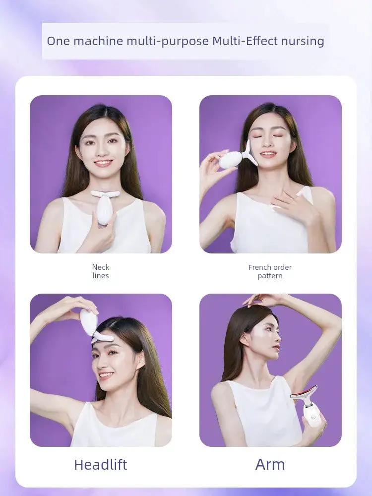 Vlvee French Neck Pattern Massager Lifting Beauty Device - OurLum.com