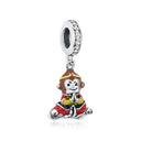Sterling Silver Charm Fortune Cat