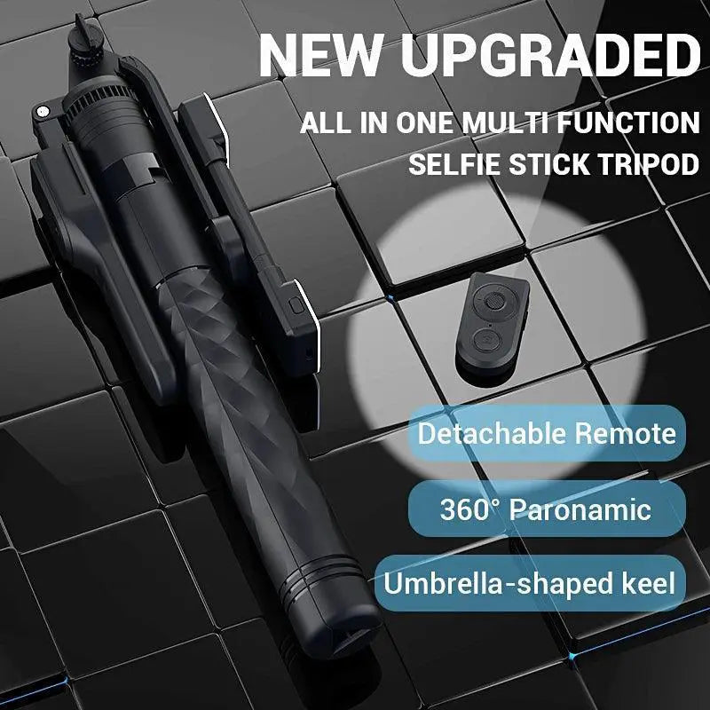 Wireless Selfie Stick Tripod With Led Light For Photos