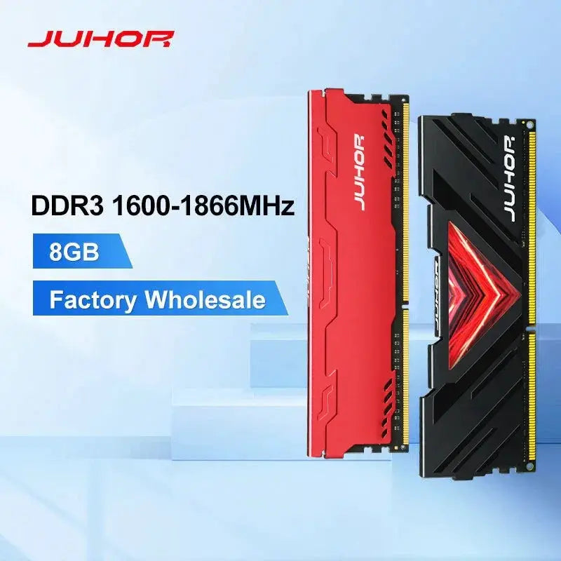 JUHOR DDR3 Desktop Memory 4GB 8GB 1600MHz 1866MHz