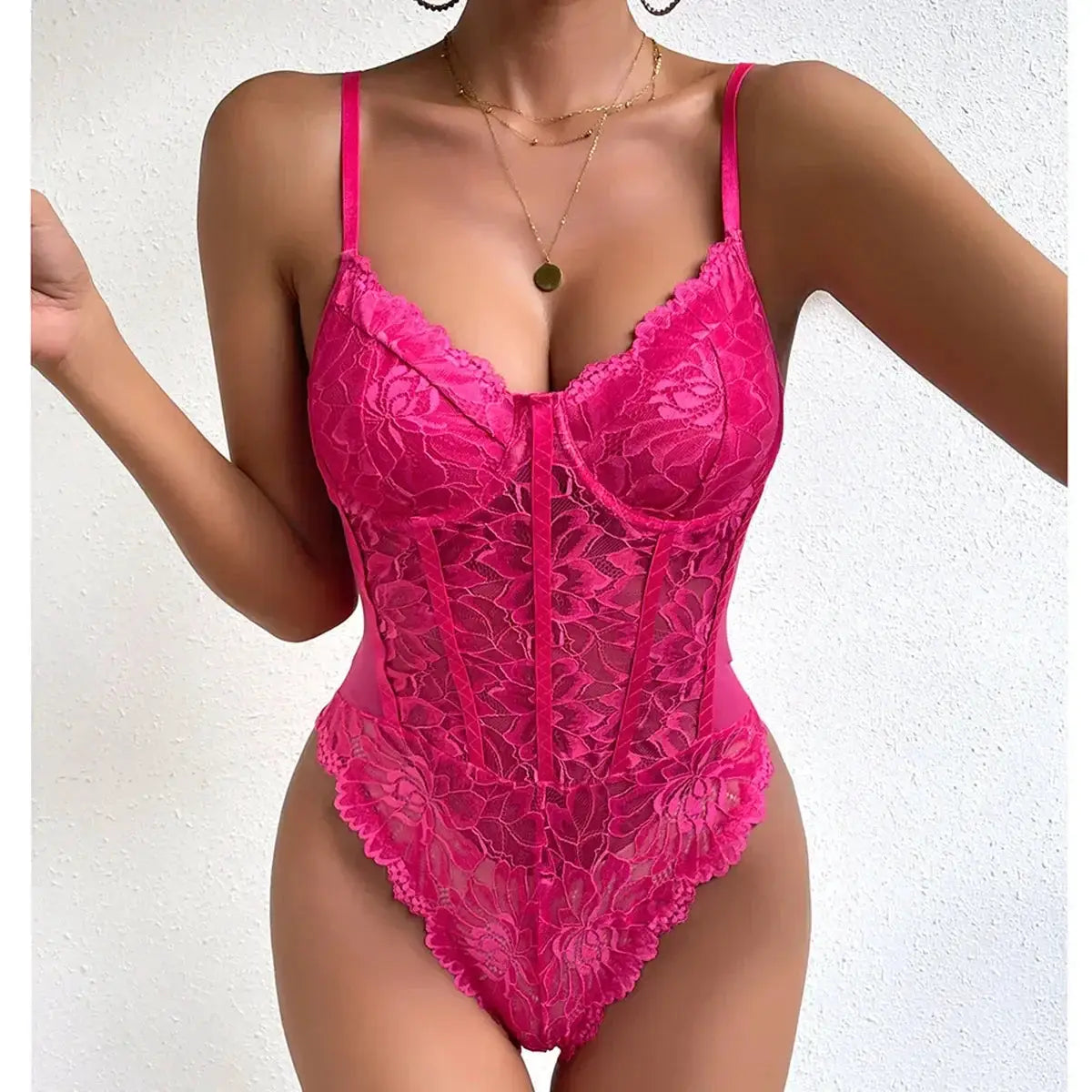 Lace Waist Trainer Bodysuit For Summer Shapewear Comfort