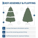 Slim Artificial Christmas Decoration