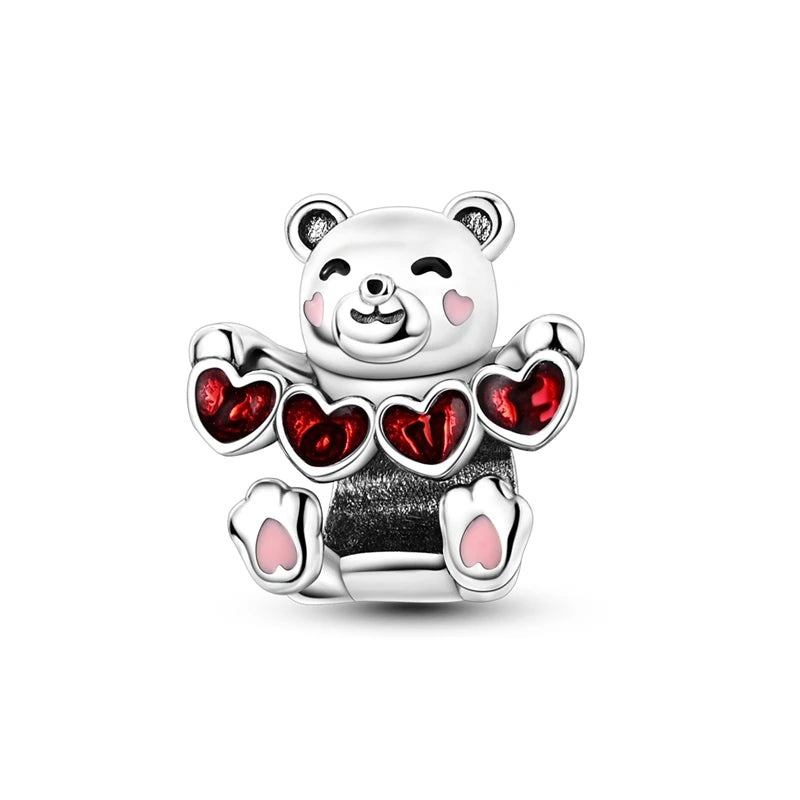 Valentine's Day Charm Bead Pendent
