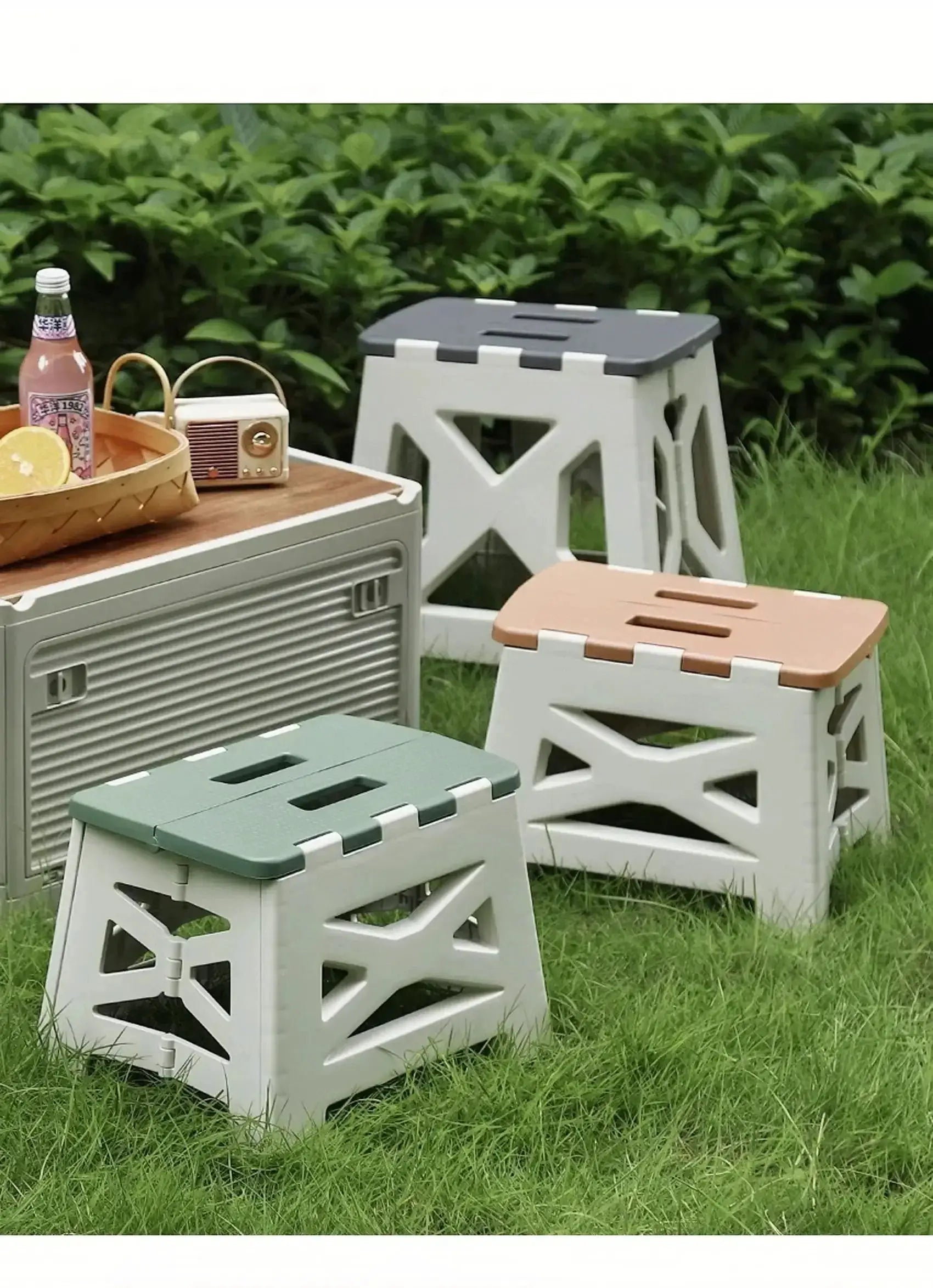Portable Outdoor Folding Stool for Home Use and Leisure - OurLum.com