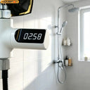 LED Display Household Water Shower Thermometer 5-85℃ Flow Self-powered Water Thermometer Monitoring Baby Care Energy Smart Meter