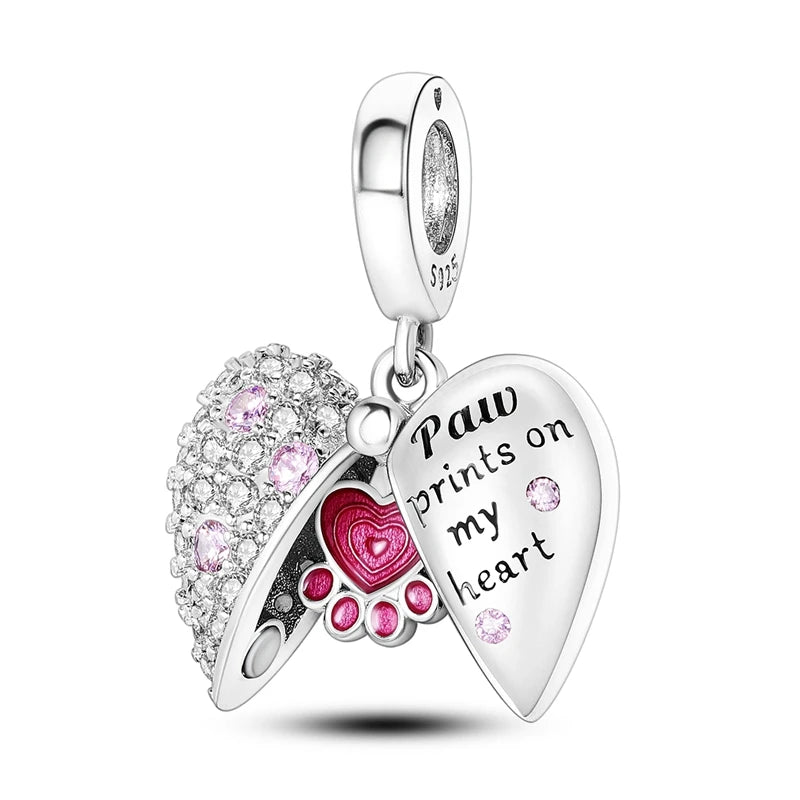 Sterling Silver Charm Bead Charms