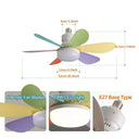 Efficient Ceiling Fan Light for Offices