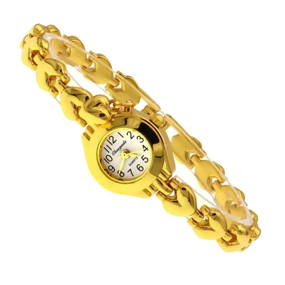 Luxurious Womens Bracelet Watch Elegant Quartz Timepiece