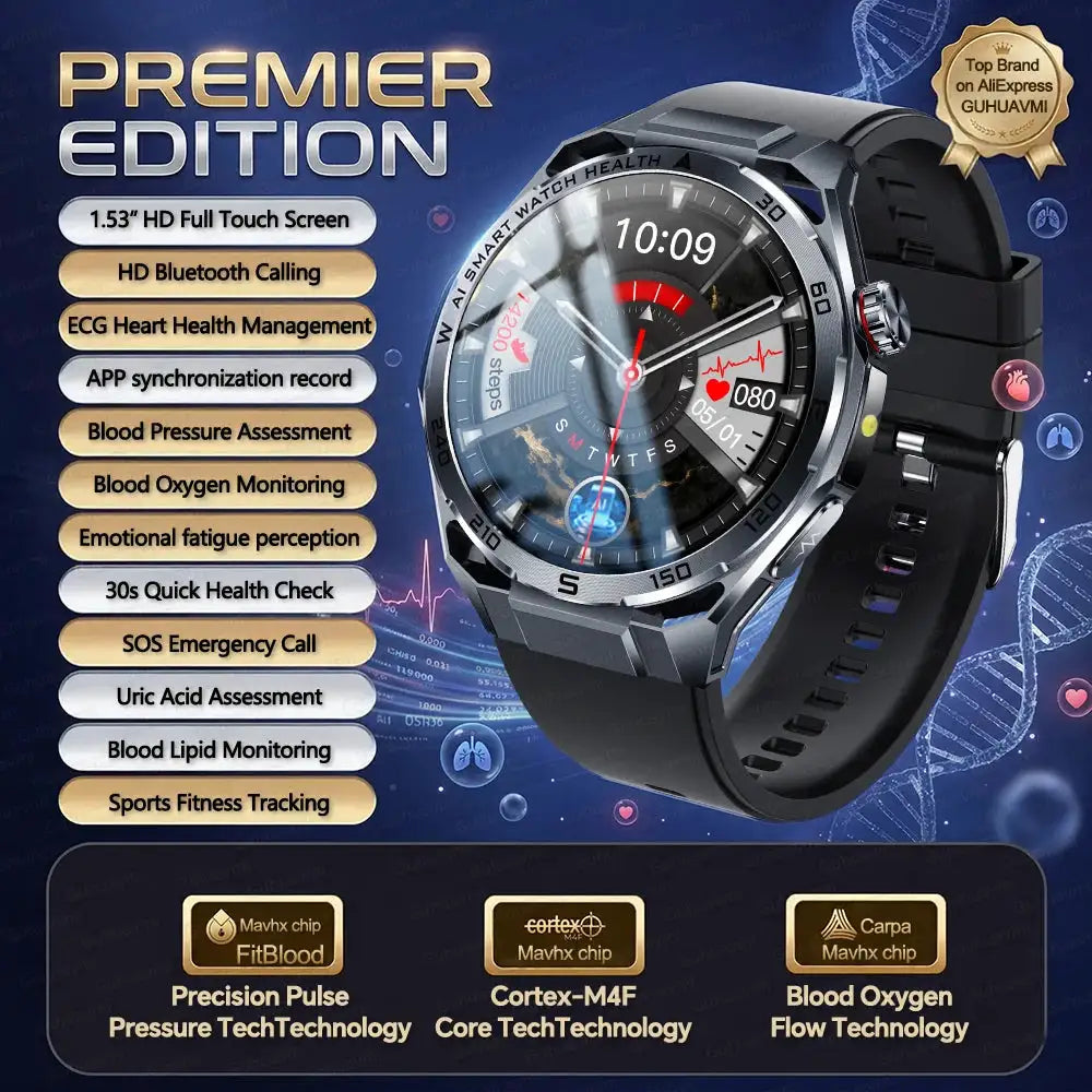 Ai Health Smartwatch With Ecg Tracker — product view 18