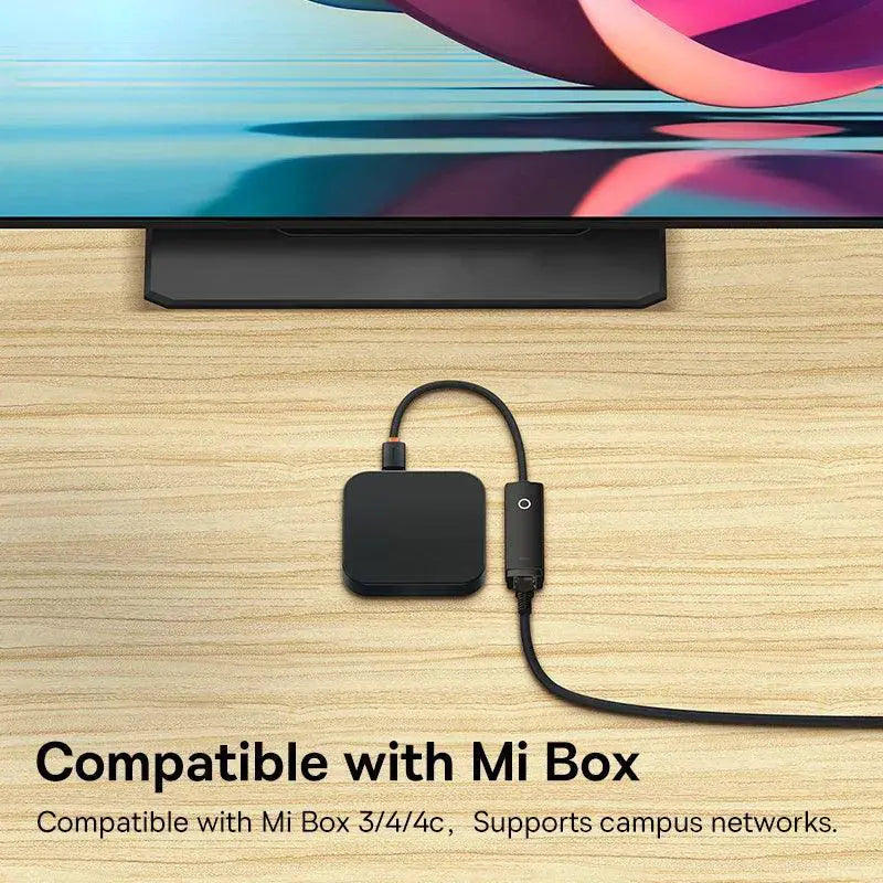 Baseus USB Ethernet Adapter For MacBook Pro Connectivity