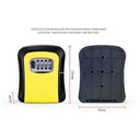 Key Storage Box Secure Wall Organizer With Lock System