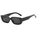 Luxury Vintage Black Square Sunglasses for Women UV400 Shades