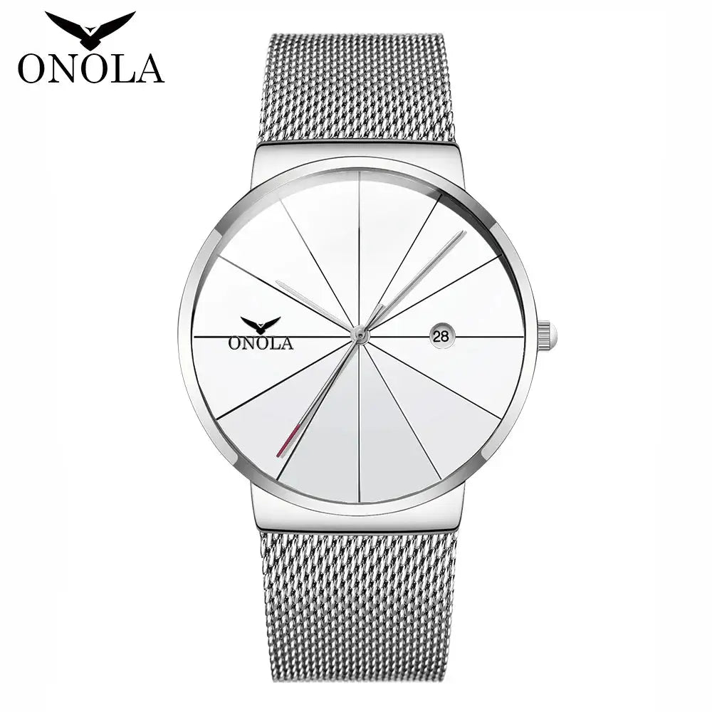 Onola Mens Gold Waterproof Quartz Watch — product image 7
