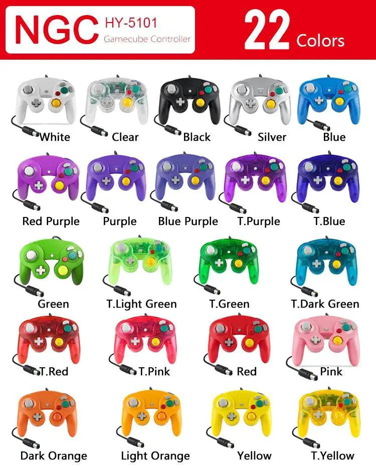 Wired Game Controller For GameCube NGC High Quality Gamepad