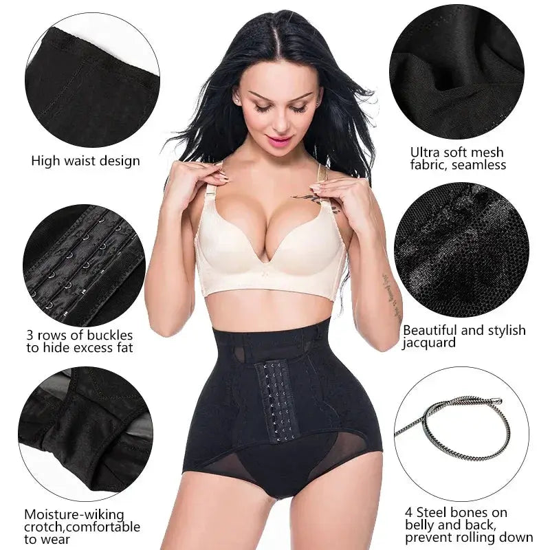 High Waist Tummy Control Shapewear Butt Lifter Body Shaper