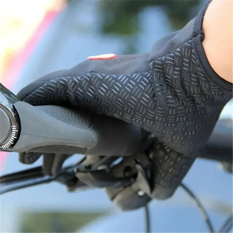 Mens Cycling Gloves Touchscreen Warm Waterproof Non Slip