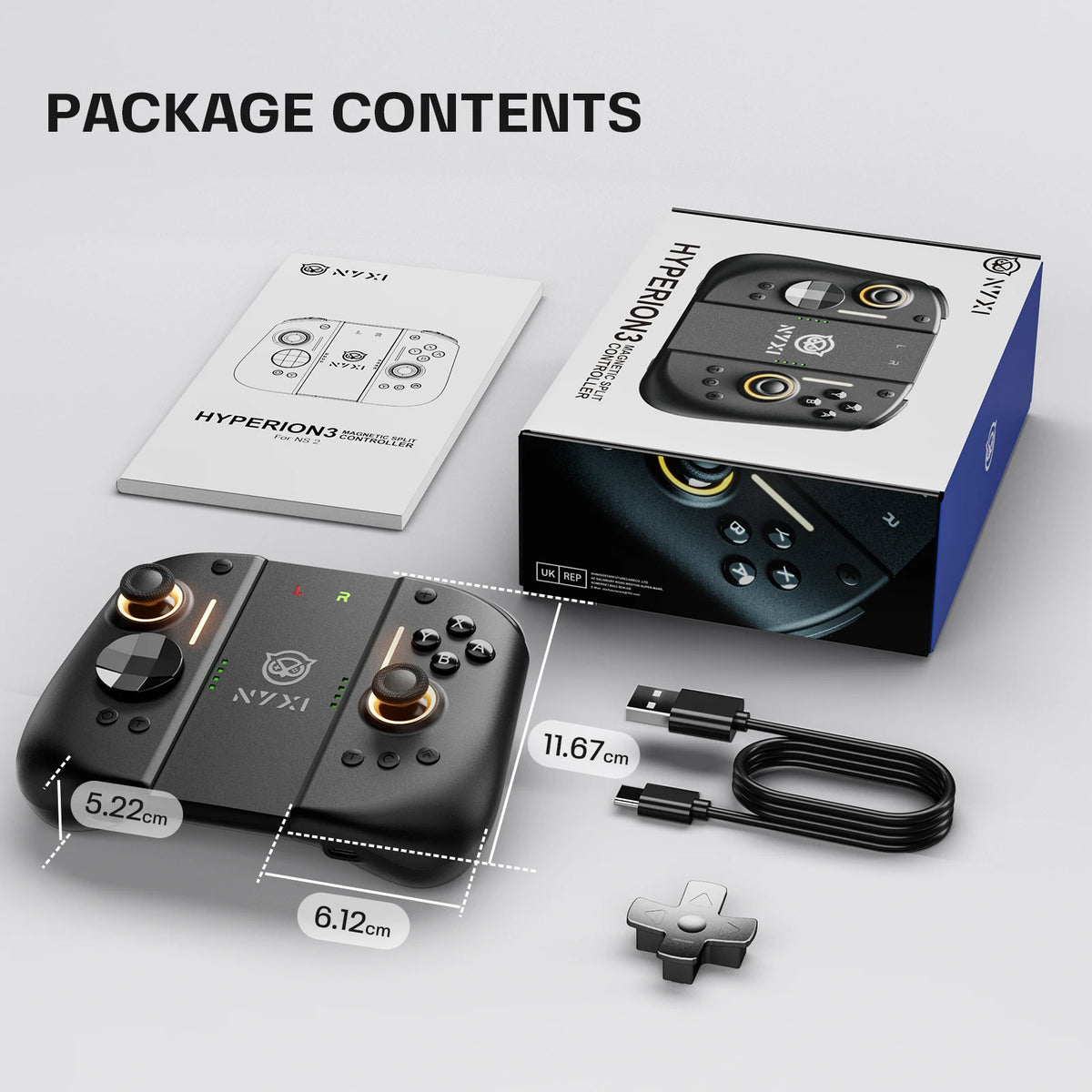 NYXI Game Controller for Play
