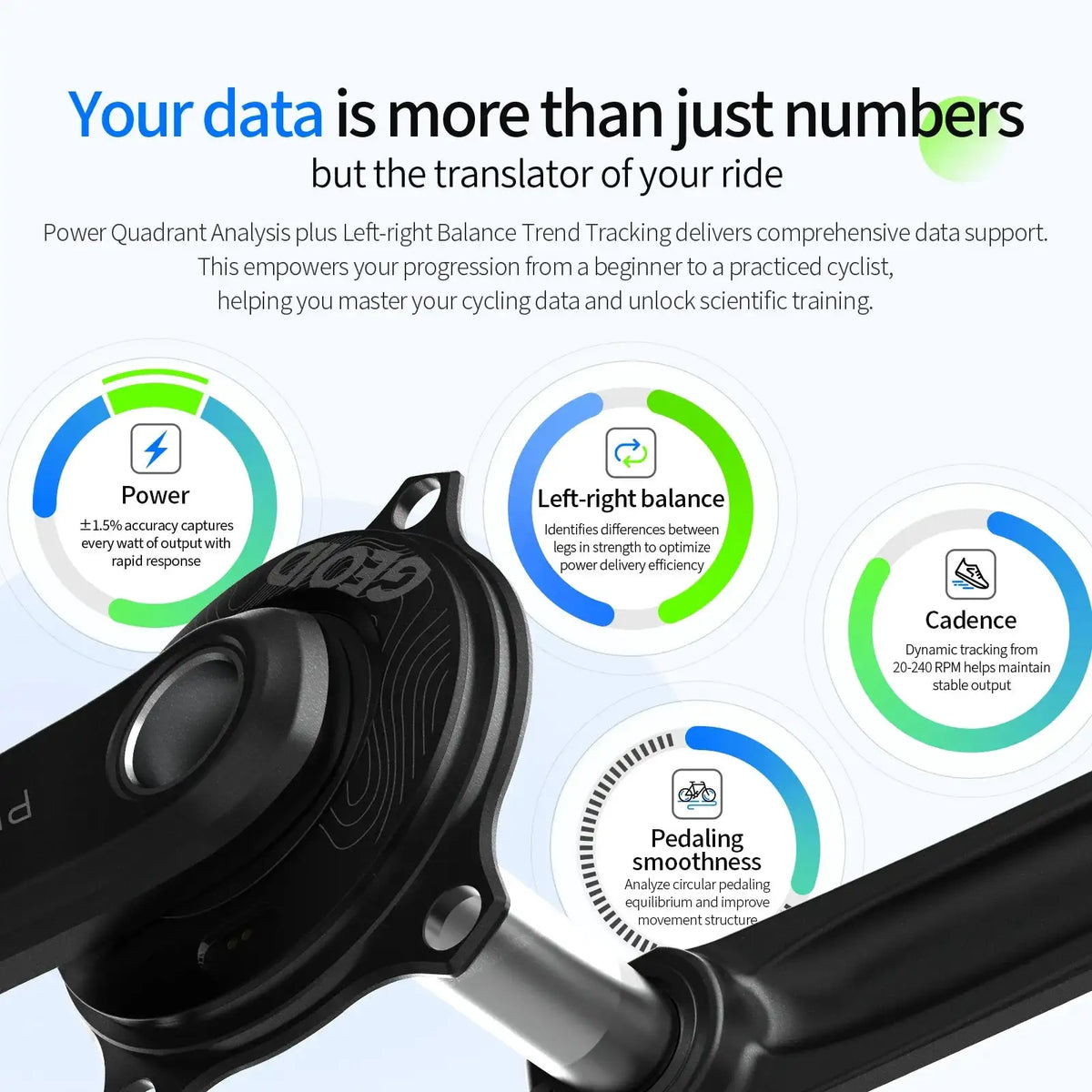 Geoid Bolt Power Meter — product image 4