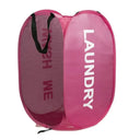 Pop Up Laundry Hamper - Space Saving Mesh Design