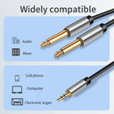 Double Trs Cable Aux Adapter
