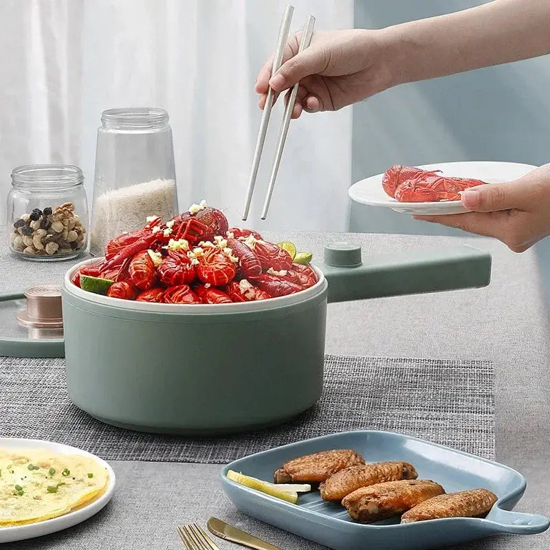 Portable 1.5L Multi Function Rice Cooker Pot All In One - OurLum.com