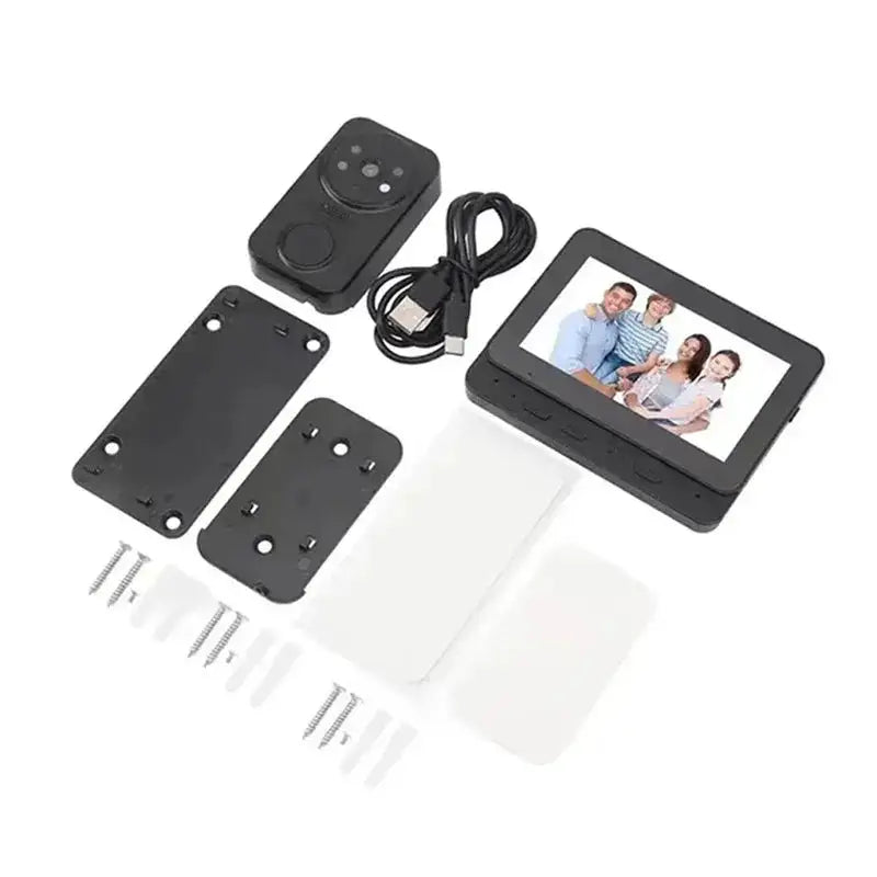 Smart Video Doorbell Camera Wireless, 1080P HD with Night Vision, 2.4G WiFi, Motion Detection, 2-Way Audio, and Cloud Service