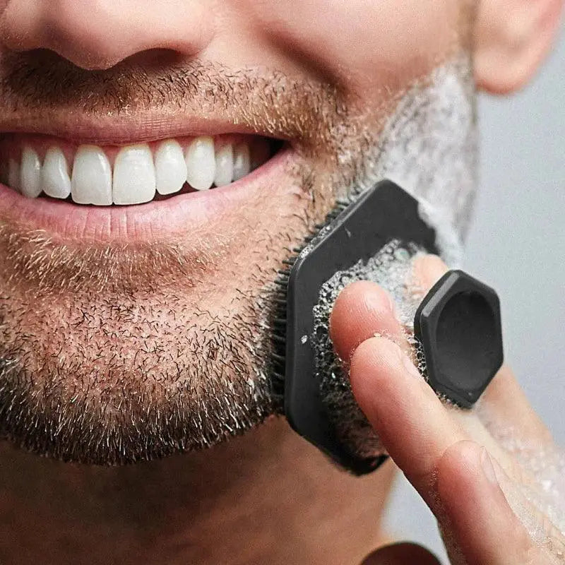 Silicone Facial Cleaning Brush Scrubber For Men Skin Care
