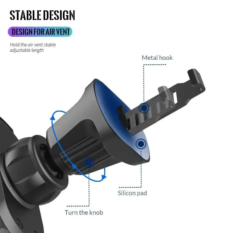 360 Degree Magnetic Car Phone Mount for GPS Navigation