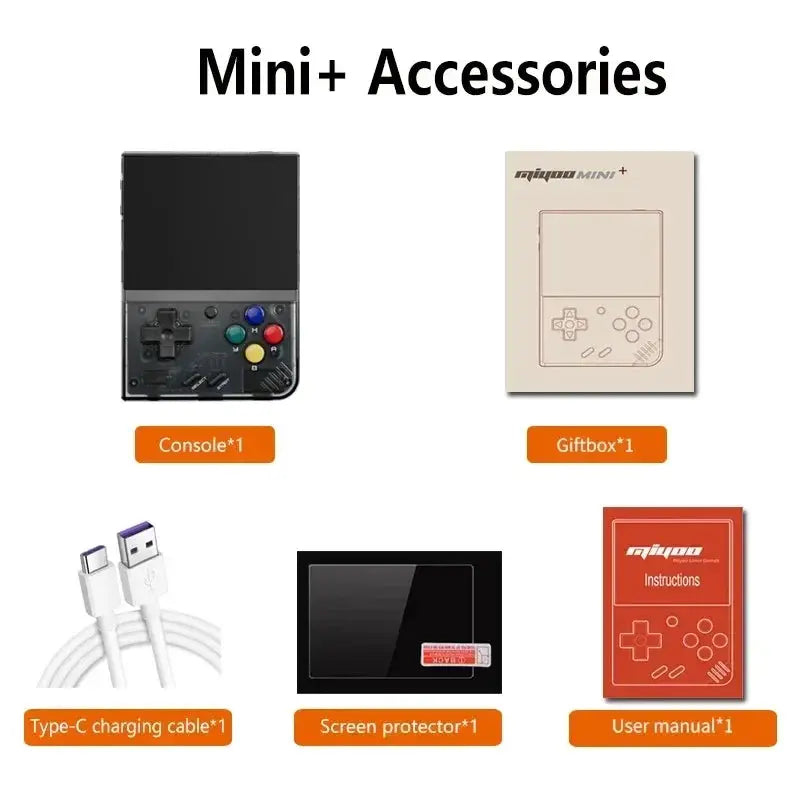Miyoo Mini Plus Retro Game Console 3.5 Inch HD Screen