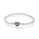 Sterling Silver Bracelet Bangles Love