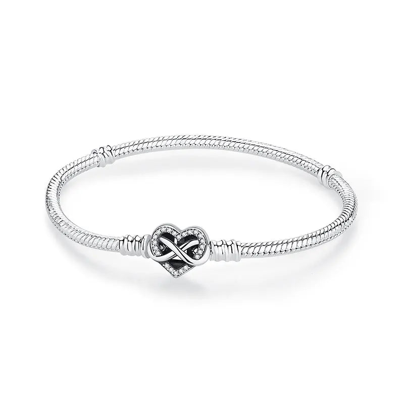 Sterling Silver Bracelet Bangles Love
