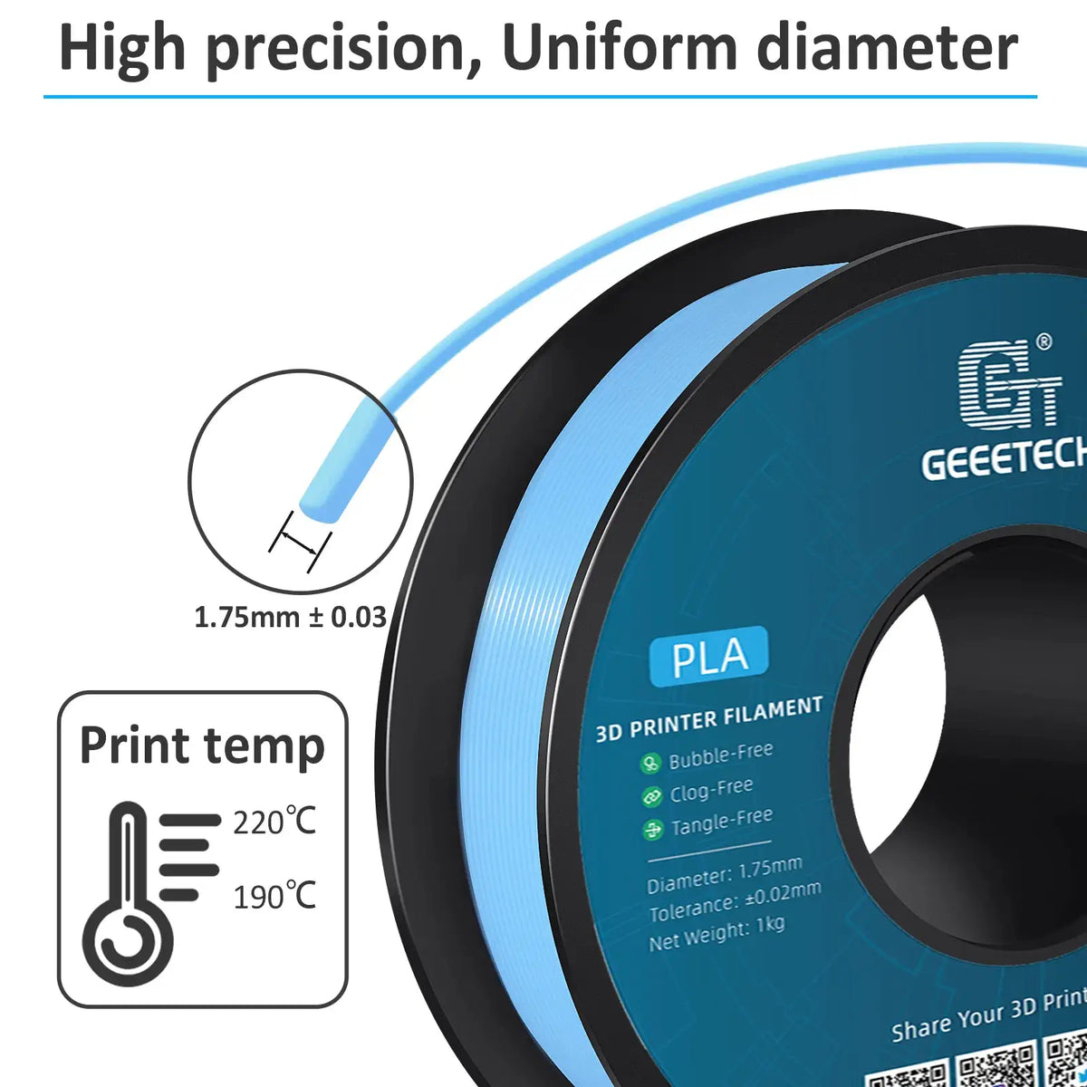 Geeetech Precision Pla Filament — product view 3