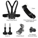 Action Camera Kit - Secure Chest And Head Mounts