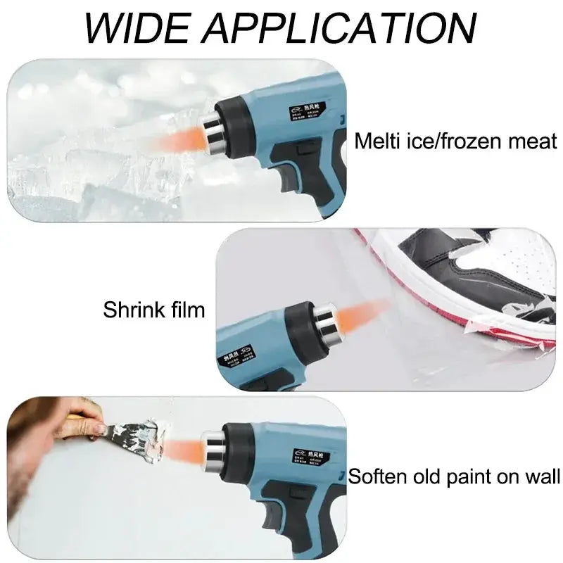 Cordless Heat Gun 18V 20V for Makita Milwaukee Tool