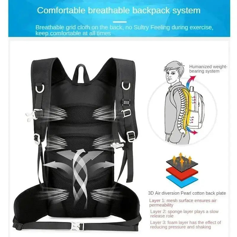 Durable Large Capacity Waterproof Breathable Hiking Backpack