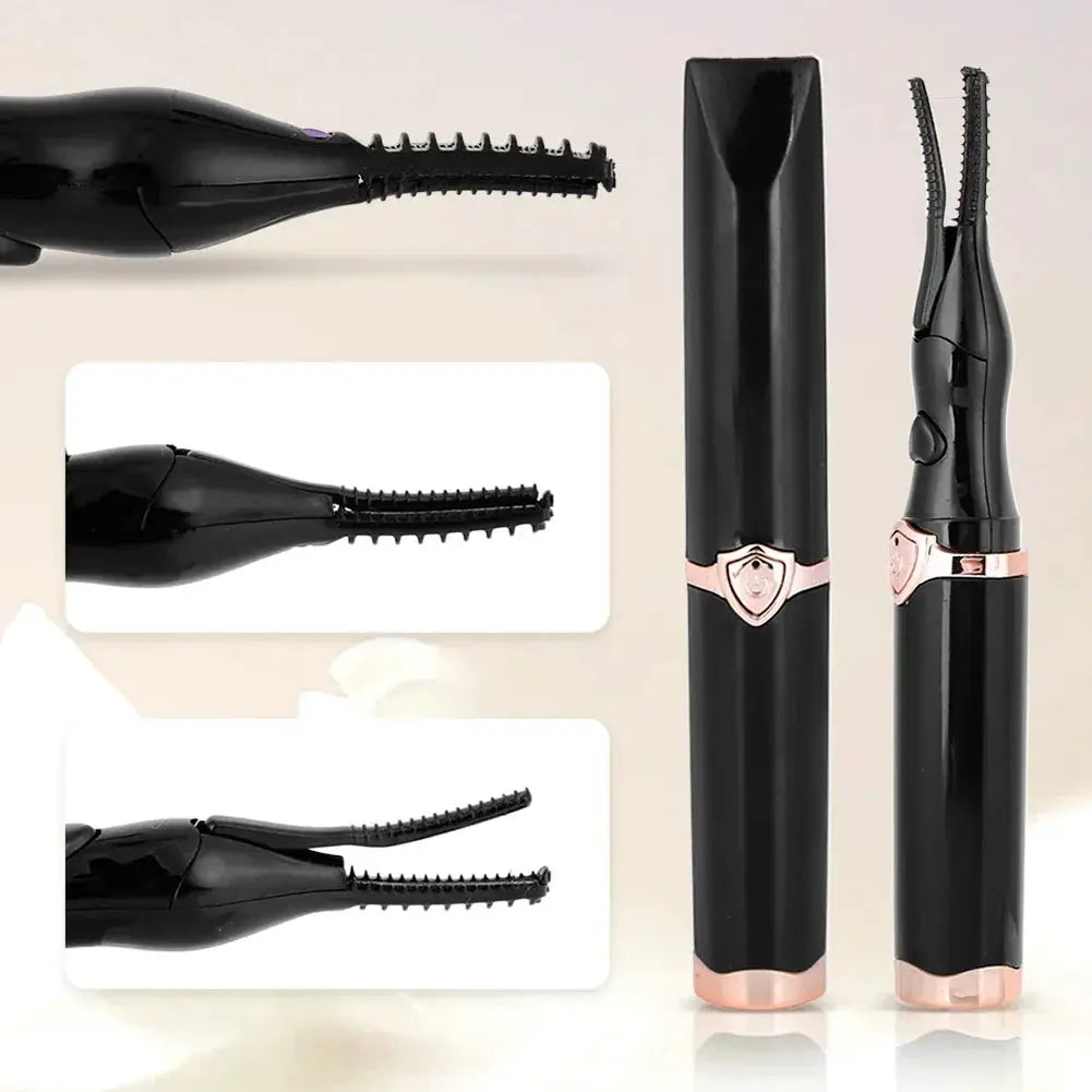 Portable USB Rechargeable Quick Heating Eyelash Curler