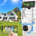 Solar Security Camera for Outdoor Home