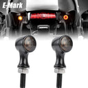 E Mark 3 In 1 LED Turn Signals Front Rear Brake Light 2 Pack Boost Visibility