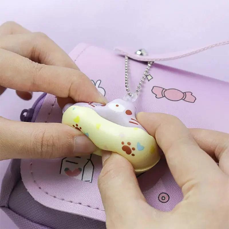 3D Pencil Case For Girls Decompression Pen Pouch Cute Design