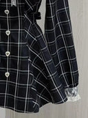 Kawaii Patchwork Dress for Women Chic