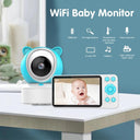 5 Inch HD WiFi Baby Monitor with Two Way Audio Control