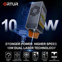 Ortur Laser Master 3 With Rotary Roller 20000Mm Engraver