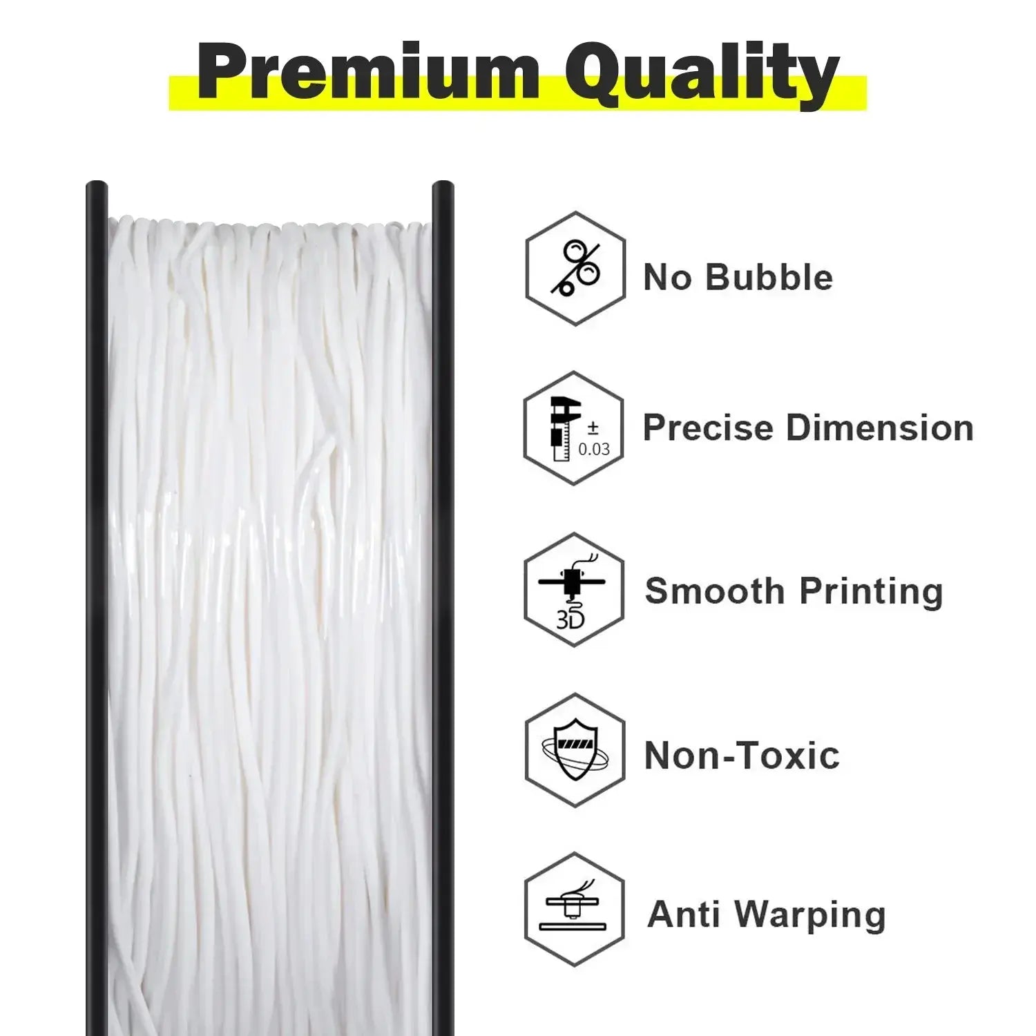 Geeetech TPU 3D Printer Flexible Filament 1kg 1.75mm Spool