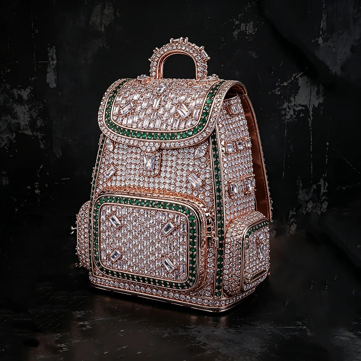 K Rose Gold Plated Backpack