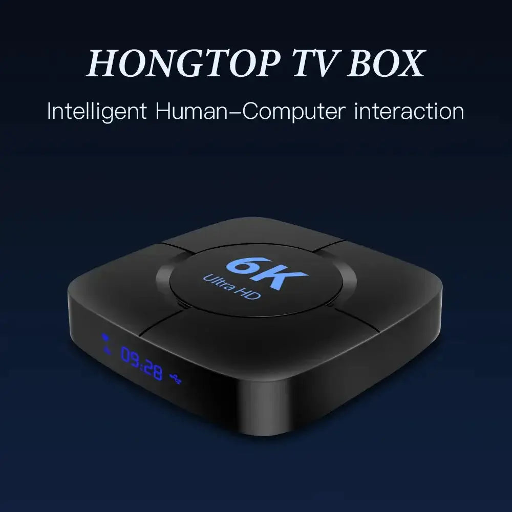 Hongtop Android 10 Smart TV Box 6K Media Player Set Top Box
