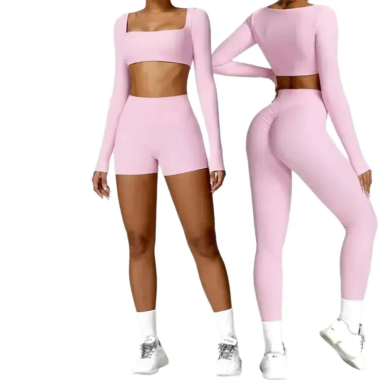 Breathable Yoga Set Women Quick Dry — product view 1