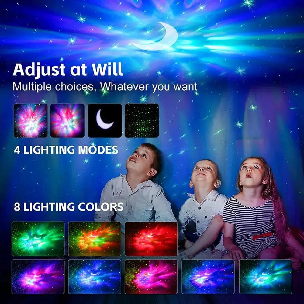 Astronaut Galaxy Star Projector Night Light Soothing Decor