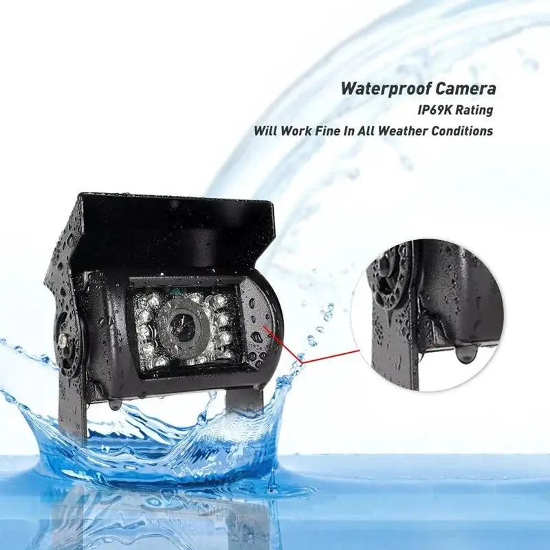Clear Rear View Camera for Trucks RVs — product view 8