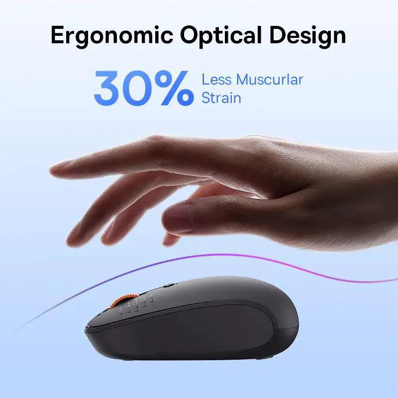 Baseus Silent Bluetooth Mouse Ergonomic Wireless Device