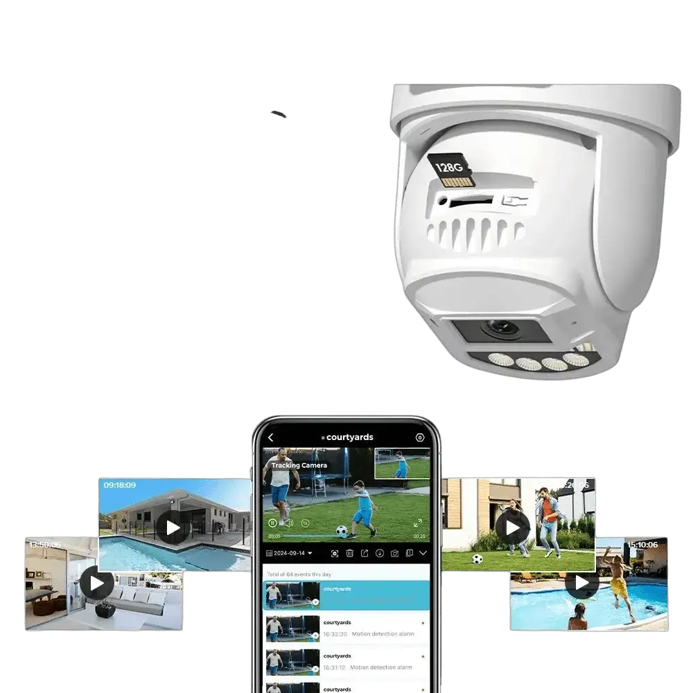 Smart PTZ Camera for Smarter Outdoor Home Security — product view 8